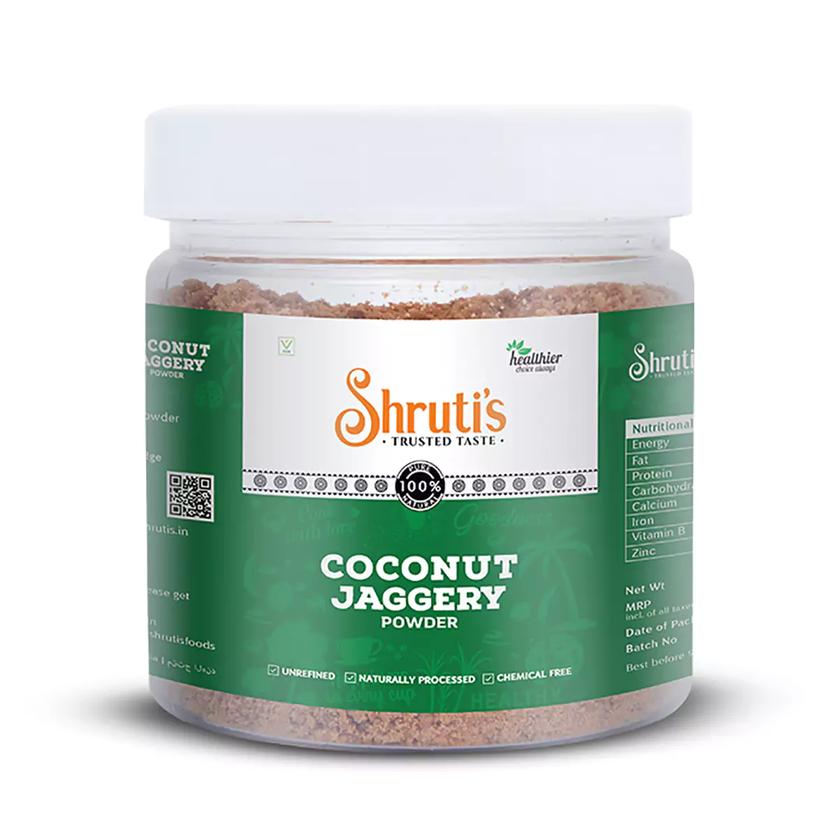 Shrutis Coconut Jaggery Powder 250 gm