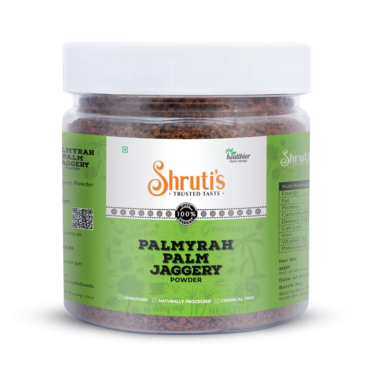 Shrutis Palmyra Palm Powder 250 gm