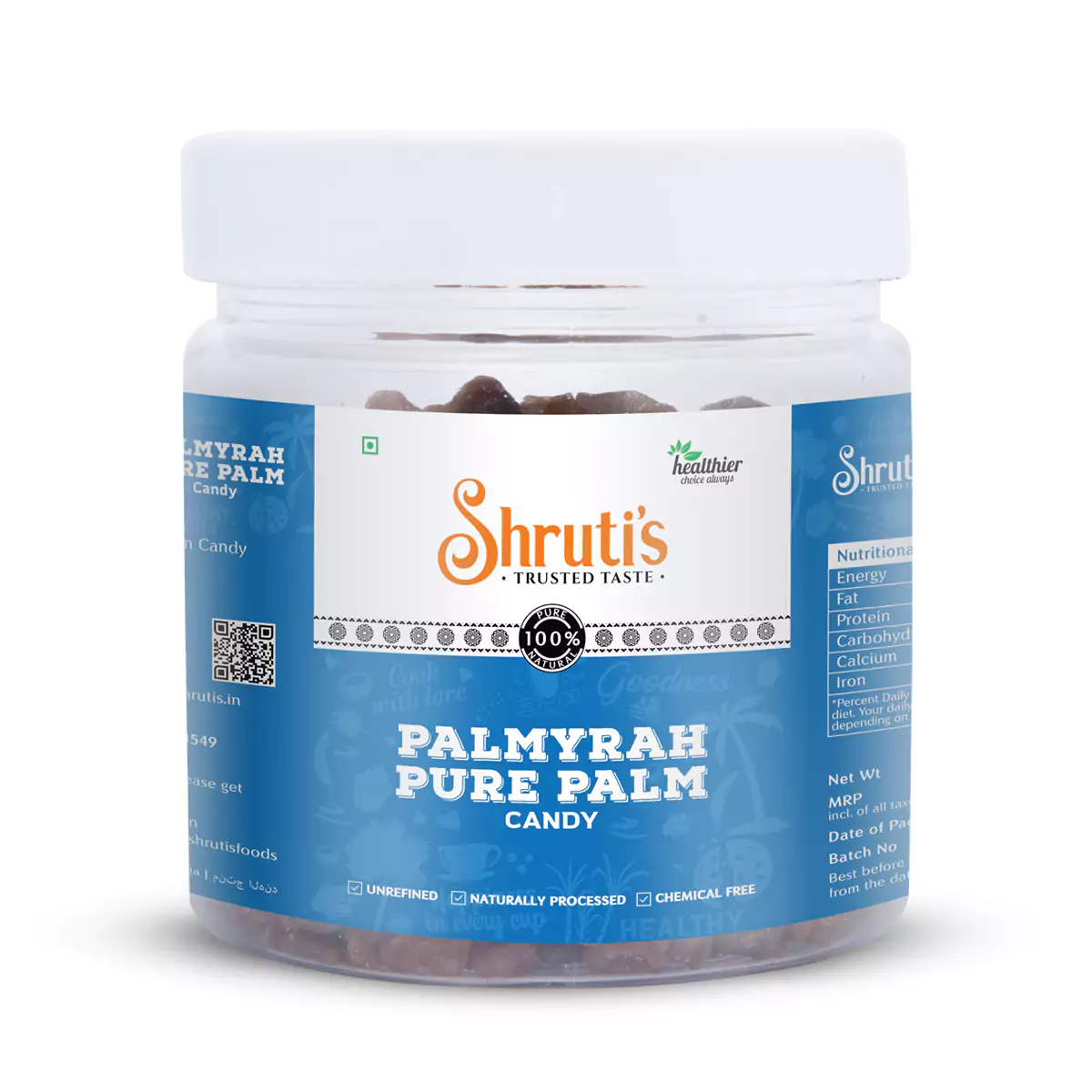 Shrutis Palmyra Pure Palm Candy 250 gm